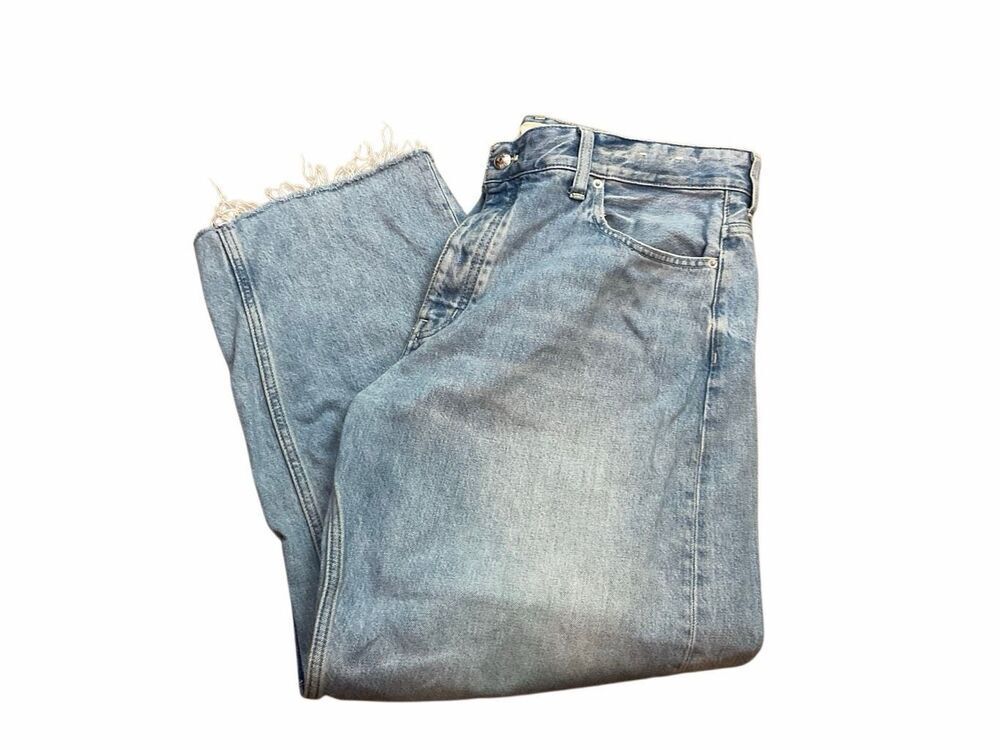 Madewell The Darted Barrel Leg Jeans- 31, EDMONSON WASH - Picture 3 of 10